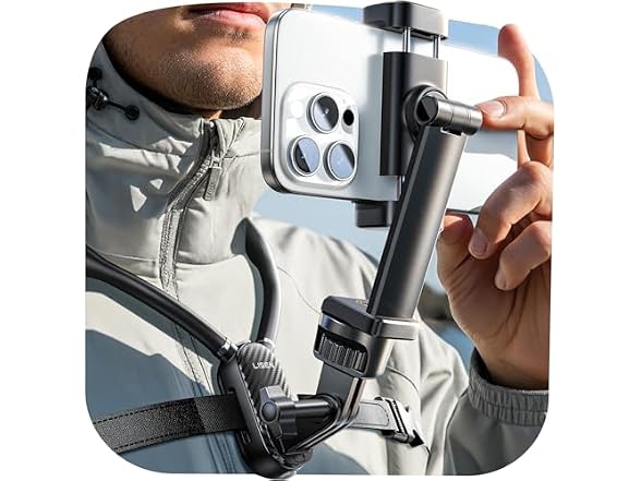Neck Phone Holder for Video Recording