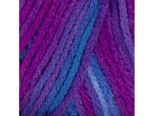 Red Heart Super Saver Yarn - Grape Fizz