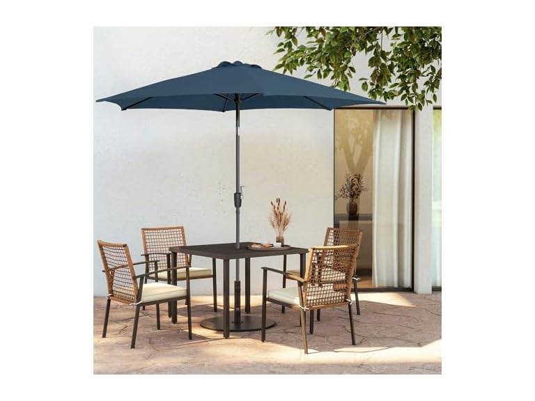 Parrot Uncle GM-3002DS Large Patio Umbrella Table Umb