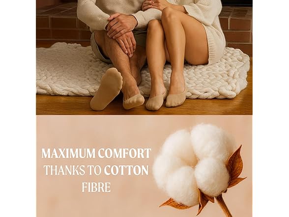 CALZITALY Men's 6 Pairs Liner Socks 10-13.5