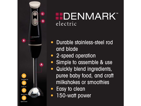 Denmark Electric 2 Speed Hand Held Immersion Blender
