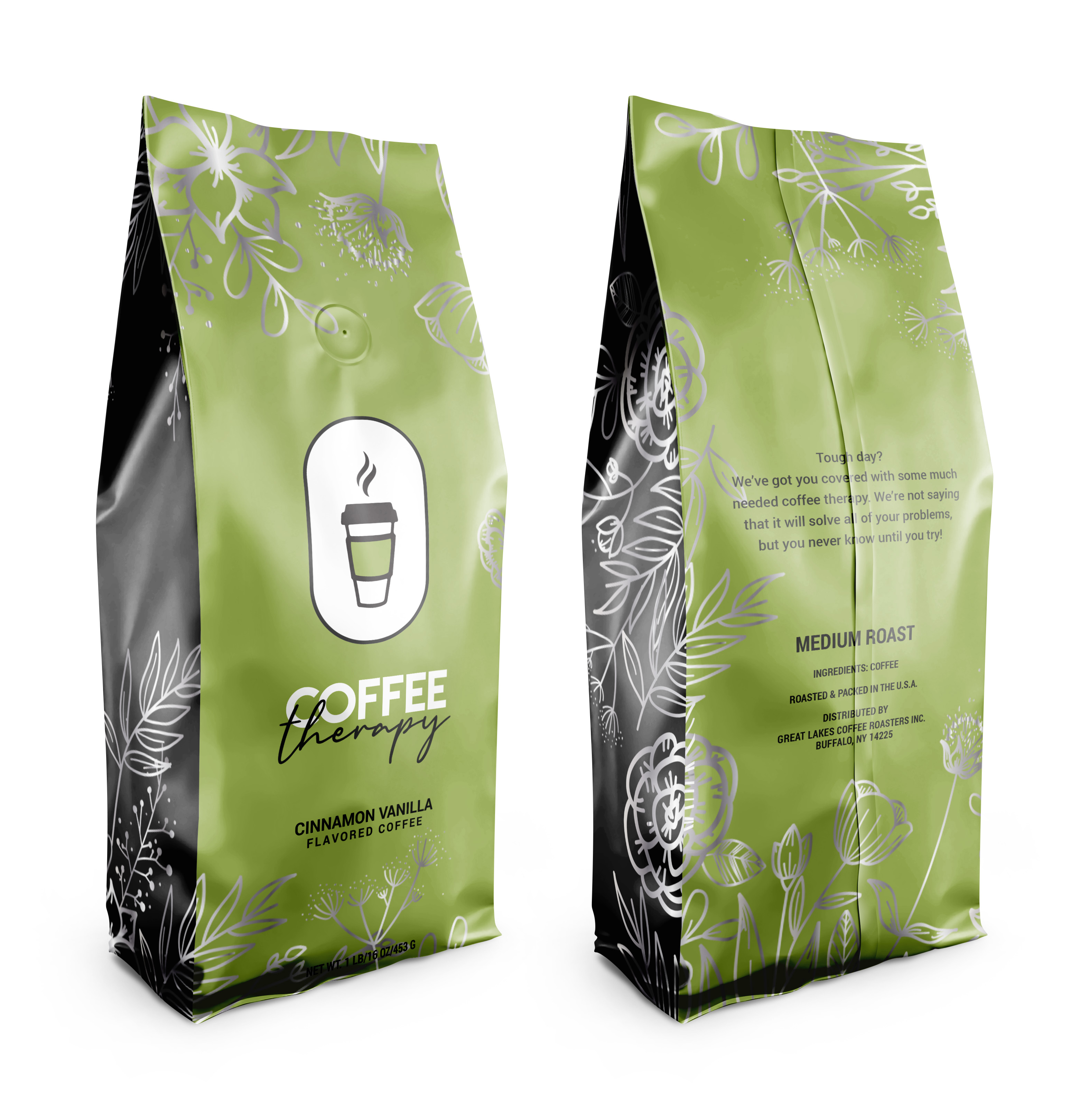 (4pk) Coffee Therapy Ground Coffee Variety Pack - Gallery 6