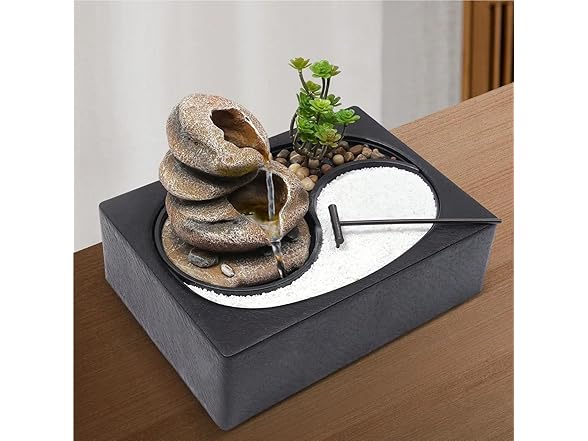 Azthuria Tabletop Fountain w/Rockery