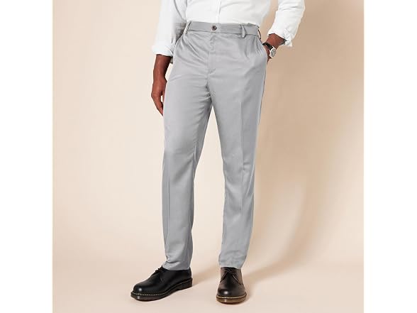 Amazon Essentials Men Slim-fit Flat-front Pants
