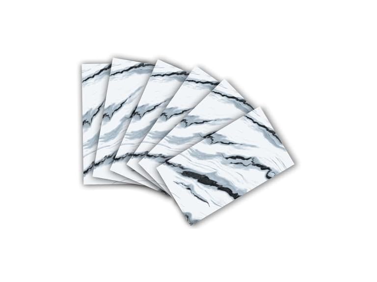 J&V Textiles 1760H-06 11.8"x23.6" Marble Peel and St