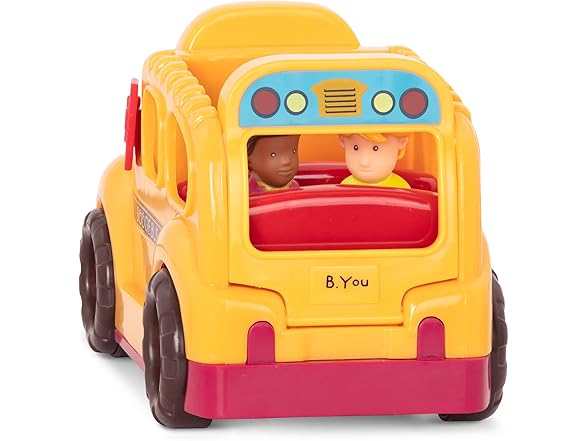 B. toys – Interactive Yellow School Bus Toy