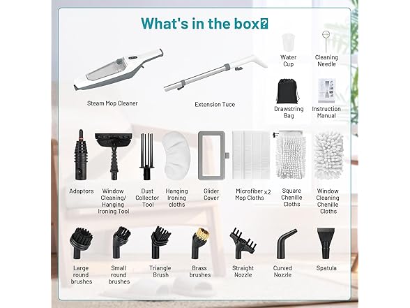 Steam Mop for Floor Cleaning