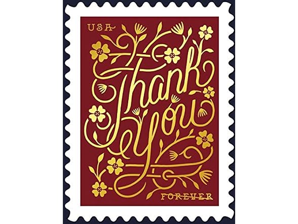 United States Postal Service USPS Thank You (Sheet of 20) P