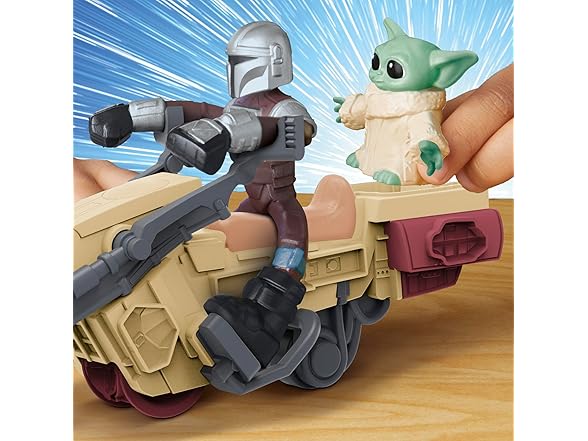 Play-Doh Star Wars: The Mandalorian Launching Speeder Playset