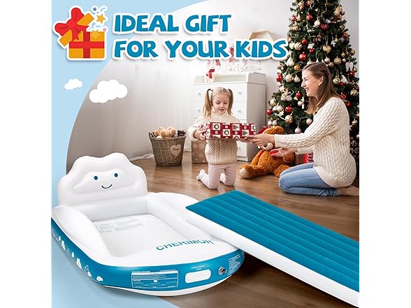 CHERIMOR Inflatable Toddler Travel Bed