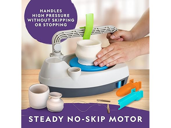 NATIONAL GEOGRAPHIC Pottery Wheel for Kids