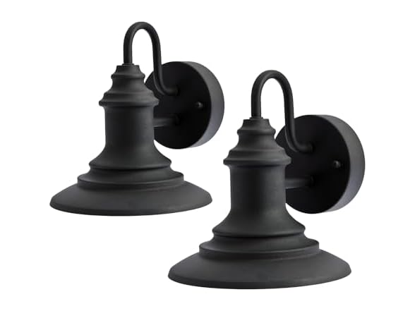 Home Zone LC22046V In/Outdoor Wall Light 2Pk