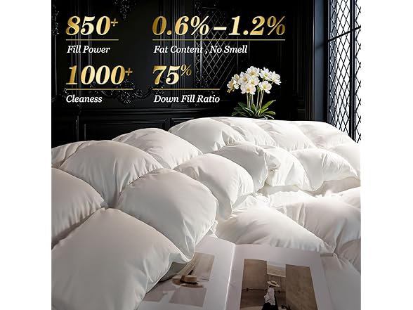 THX9ZRNM Goose Down Queen Comforter