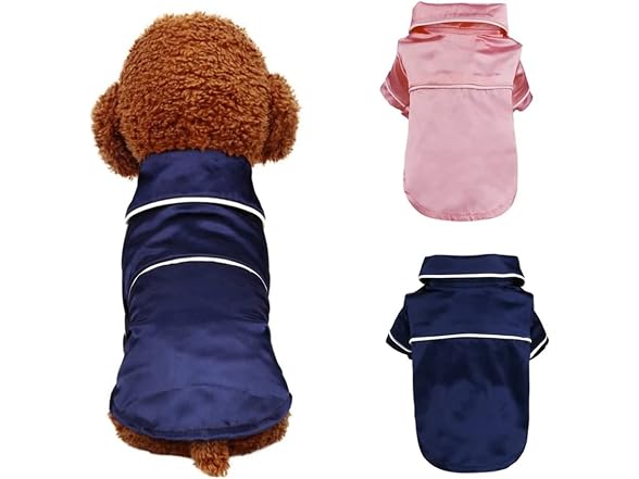 Dog Pajamas for Small Dogs Cats Silk Soft Sh