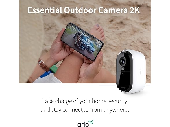 ARLO VMC3350-100NAR Essential 2nd Gen 2K 3 Cam, Wh