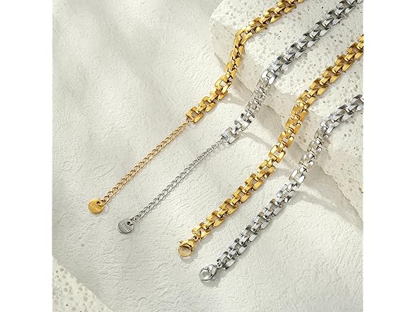 A Golden Cloud Silver Necklaces