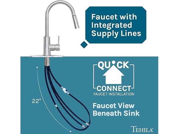 White Utility Sink Laundry Tub with High Arc Stainless Faucet