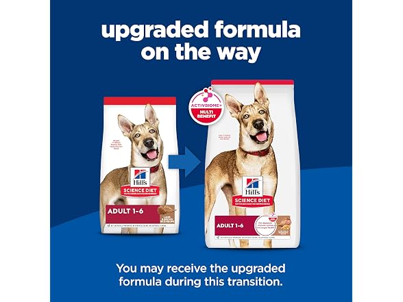 Hill's Science Diet Adult 1-6 Dry Dog Food, 33 lb. Bag