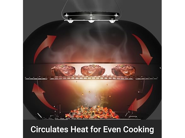 Broil King Kettle Charcoal Grill in Black - Gallery 13