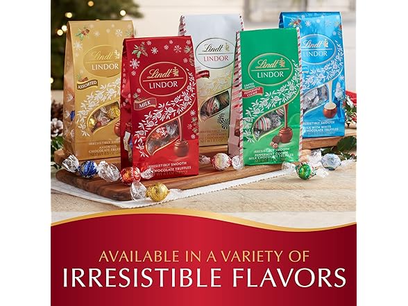 Lindt Lindor Milk Choc Truffles Traditio