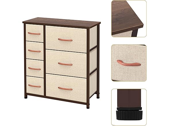 AZL1 Life Concept Vertical Dresser Storage Tower