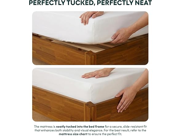 Bme Dinkee King Bed Frame Wood 15 Inch