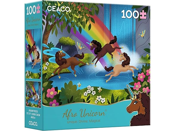 Ceaco April Showers Unicorn Puzzle