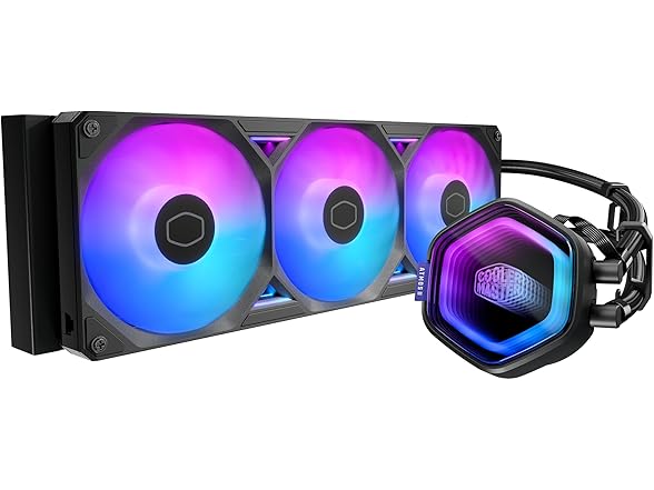 Cooler Master Atmos II 360 VRM AIO CPU Liquid Cooler