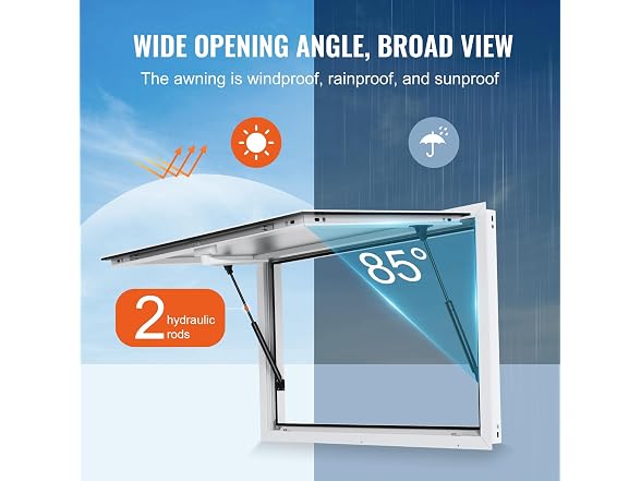 VEVOR Concession Window 36"x24"