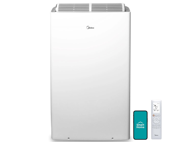 MIDEA Dual-Hose Smart 4-in-1 Portable AC (Open Box)