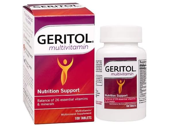 Geritol Multivitamin Nutritional Support