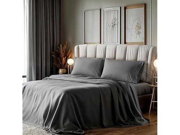 Simple Deluxe 4 Pc Microfiber Sheet Set Queen