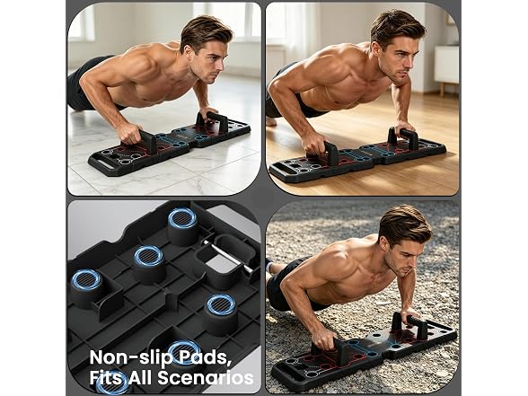 Tibnun 25-in-1 Foldable Push Up Board