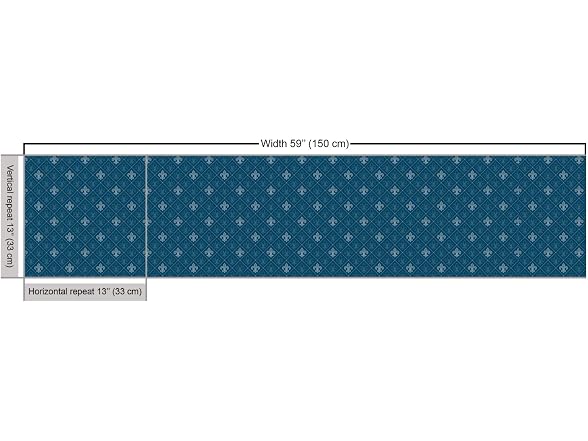 Ambesonne Fleur De Lis Fabric by The Yard