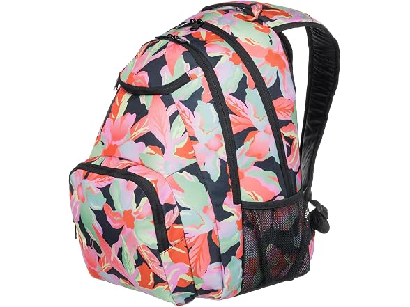 Roxy Women's Shadow Swell Backpack Anthracite The Moves Floral