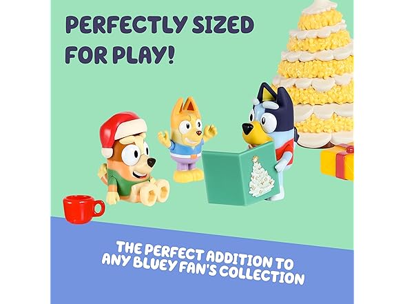 Bluey Advent Calendar Pack Toys