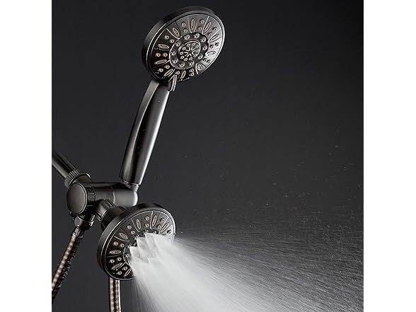 Oil Rubbed Bronze 3-Way Shower Head