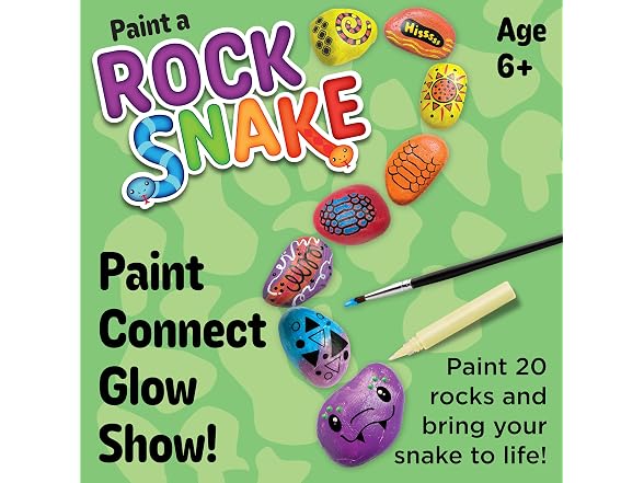 Creativity for Kids Rock Snake Bucket Kit