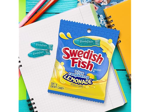 SWEDISH FISH Blue Raspberry Lemonade