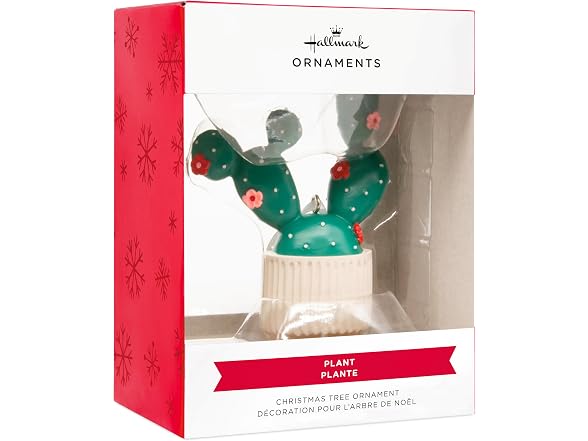 Hallmark Potted Cactus Christmas Ornamen - Gallery 7