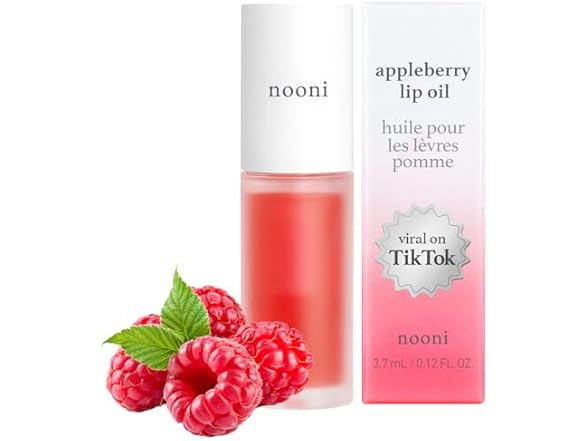 NOONI Korean Vegan Appleseed Lip Oil