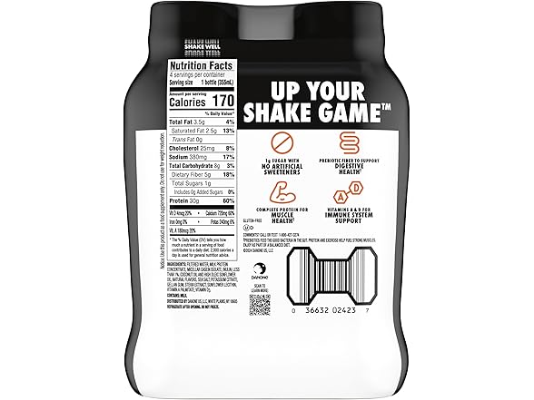 Oikos Protein Shake, Salted Caramel, 30g Protein