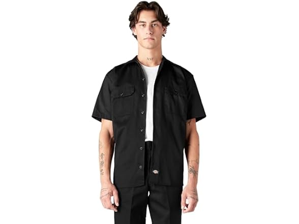Dickies Work Shirt, 3XL Big Tall