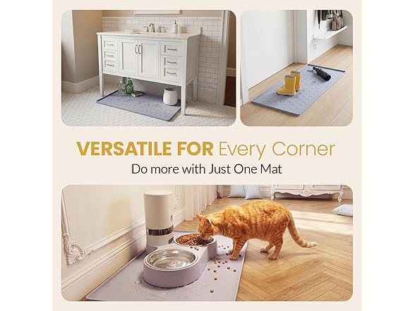 CHARMROSE Silicone Pet Feeding Mat