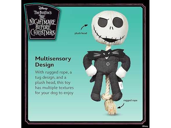 Disney for Pets Halloween Nightmare Before Christmas Toy