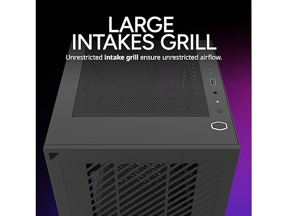 Cooler Master Elite 301 Lite Micro-ATX High Airflow Minimalist PC Case