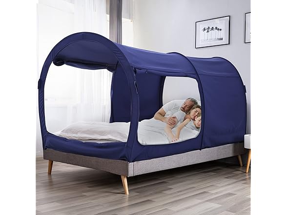 LEEDOR Bed Tent Dream Canopy Shelter Pop Up Full