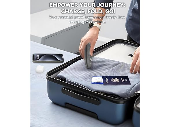 Consasy 3 in 1 Foldable Wireless Charger, Magnetic 3 i