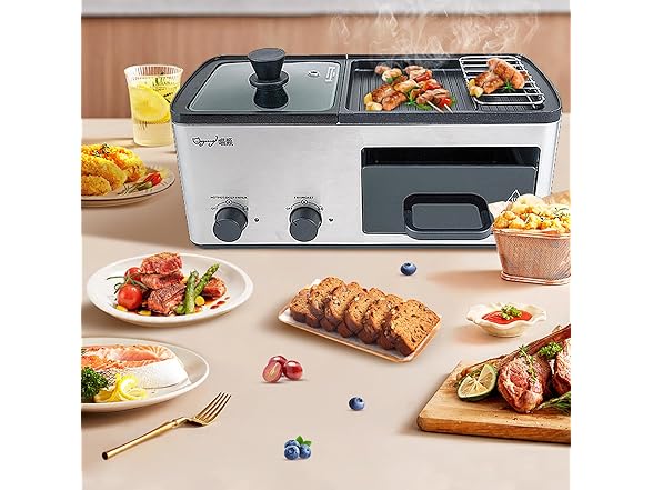 wOod-it 4-in-1 Hot Pot w/Grill (Open Box)