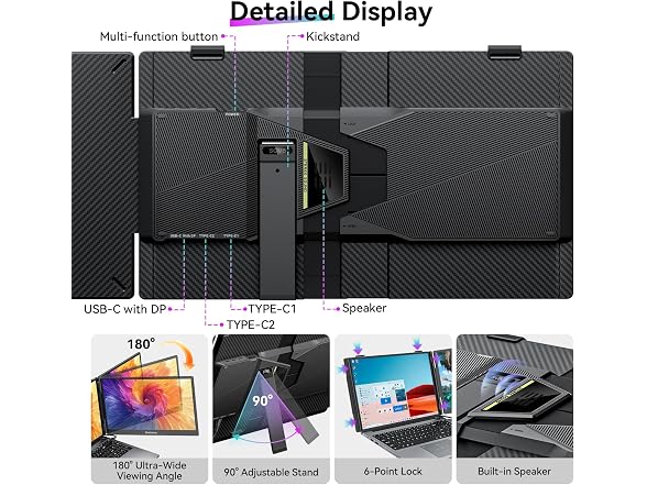 Blackview Laptop Screen Extender 14"